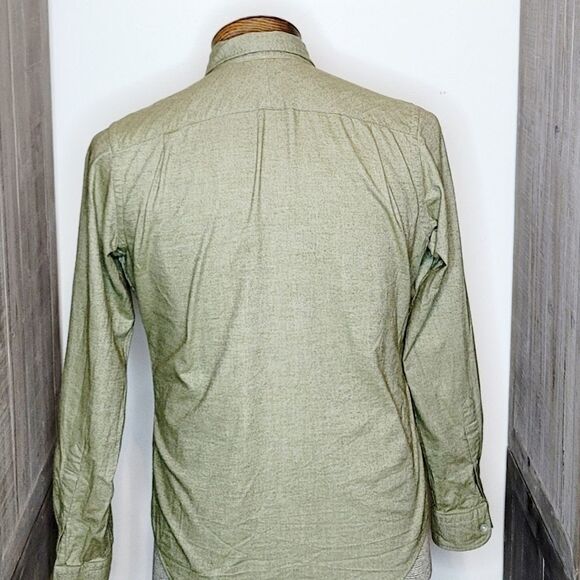 A.W Trumaker green Men's Button Down Shirt - Picture 2 of 3